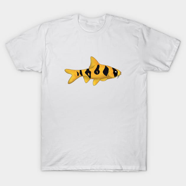 Orange Buffalo Barb T-Shirt by Moopichino